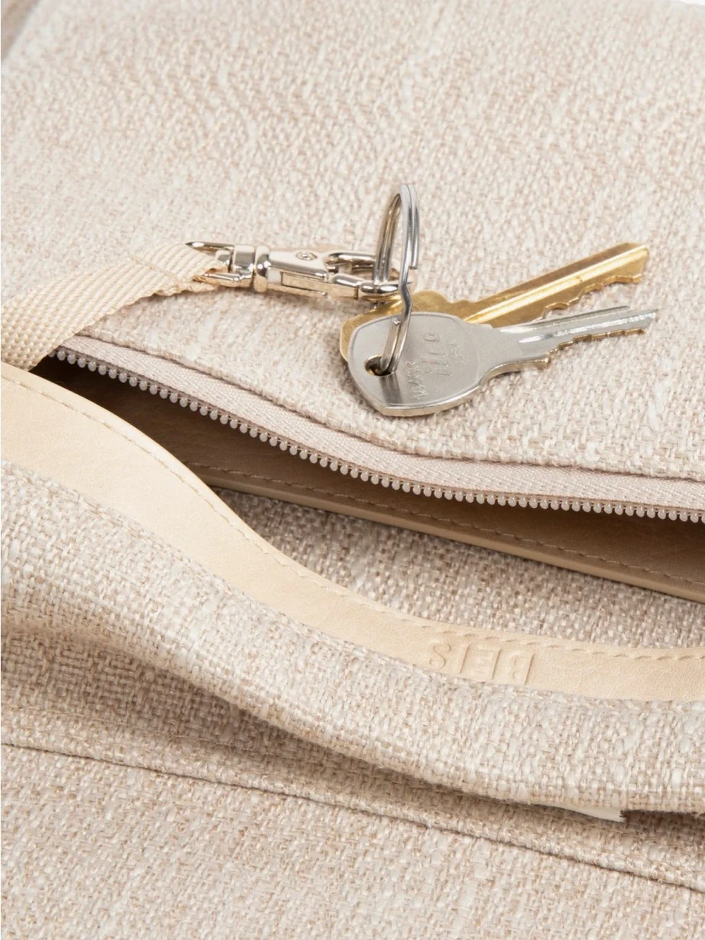 BEIS The Small Backpack - Beige with Gold Hardware - Great Condition